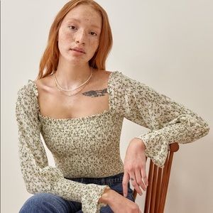 Reformation Heaven top in Ivy